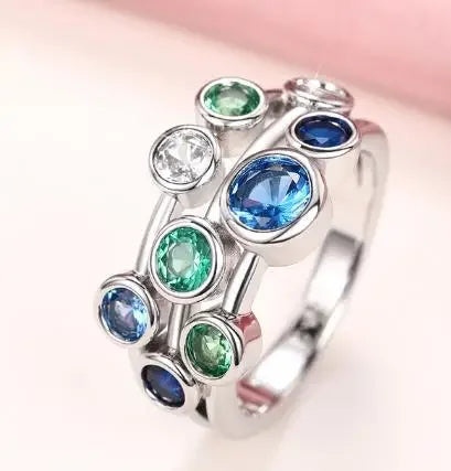 925 Sterling Silver Hollow Ring