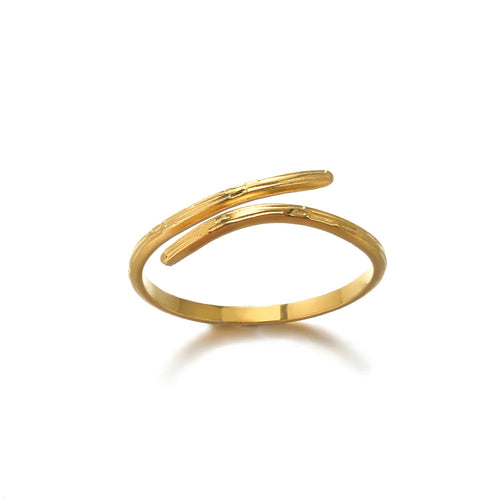 316L Stainless Steel Rings for Women Gold Color Multilayer Geometric Open Ring Vintage Waterproof Wedding Aesthetic Jewelry Gift