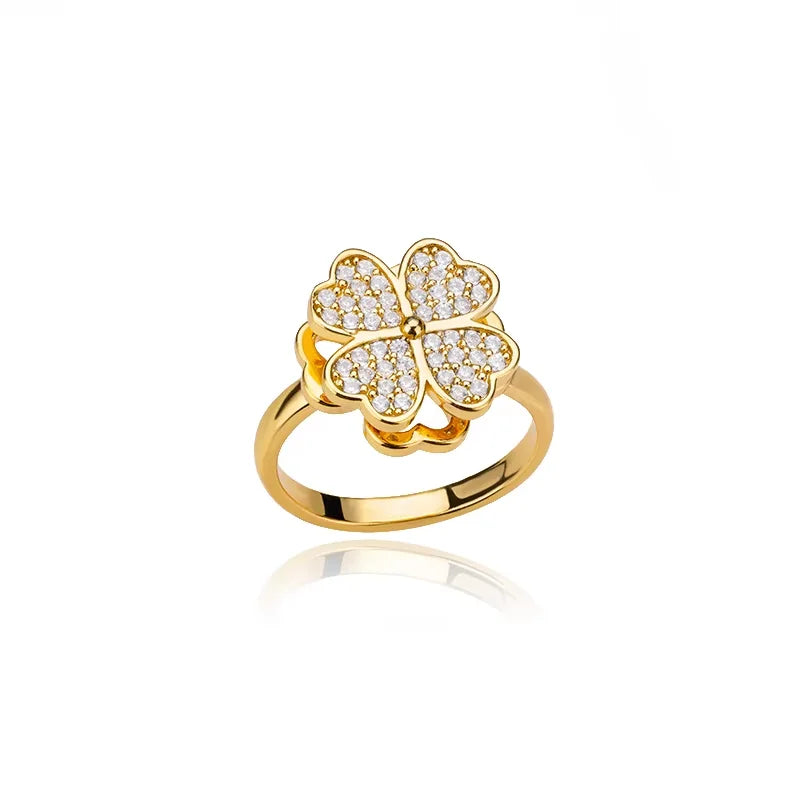 Sunflower Spinner Ring