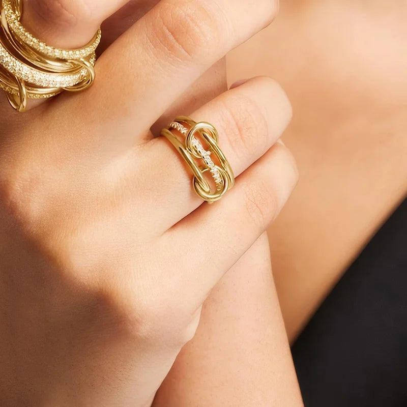 Trinity Zircon Ring
