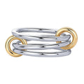 Dual Tone Stack Ring