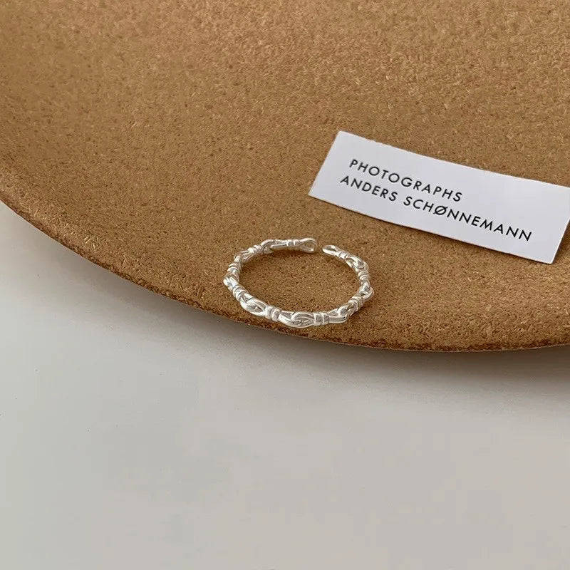 Sterling Silver Pearl Ring