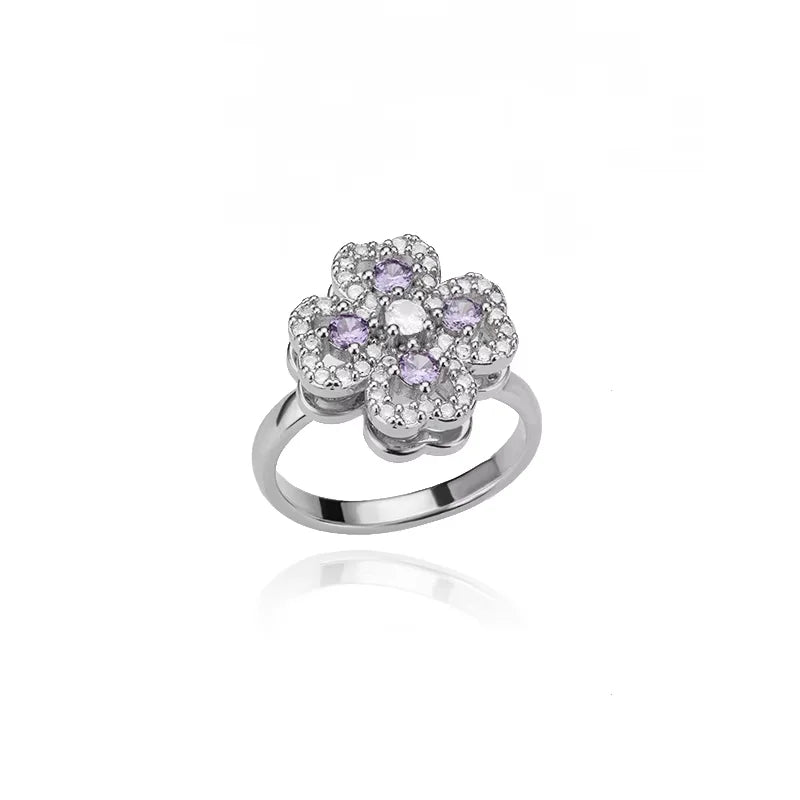 Sunflower Spinner Ring