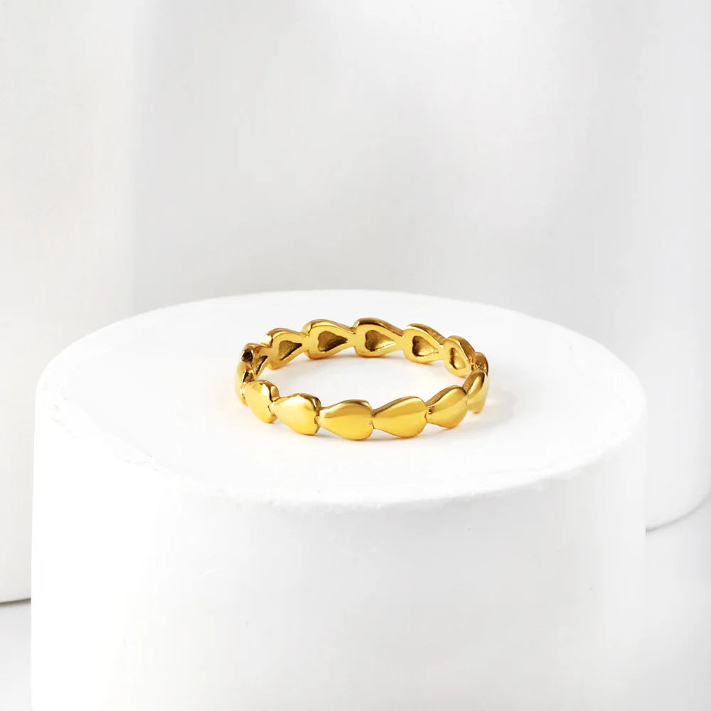 Twisted Heart Ring