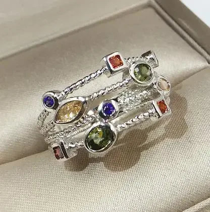 925 Sterling Silver Hollow Ring
