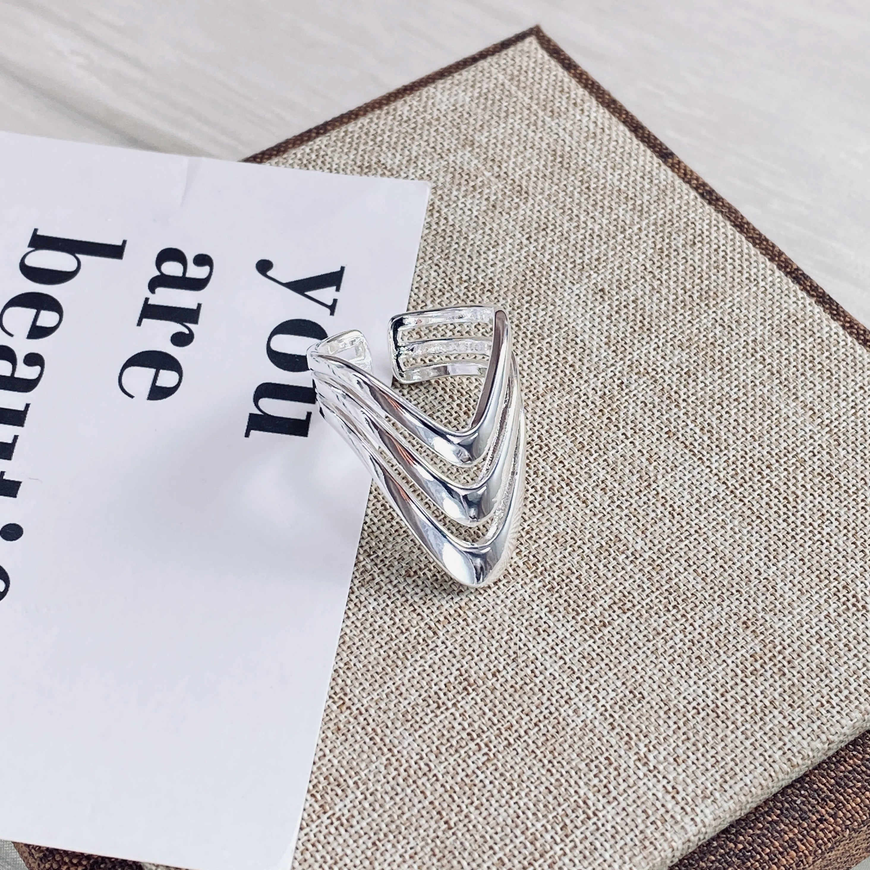 Sterling Silver Pearl Ring