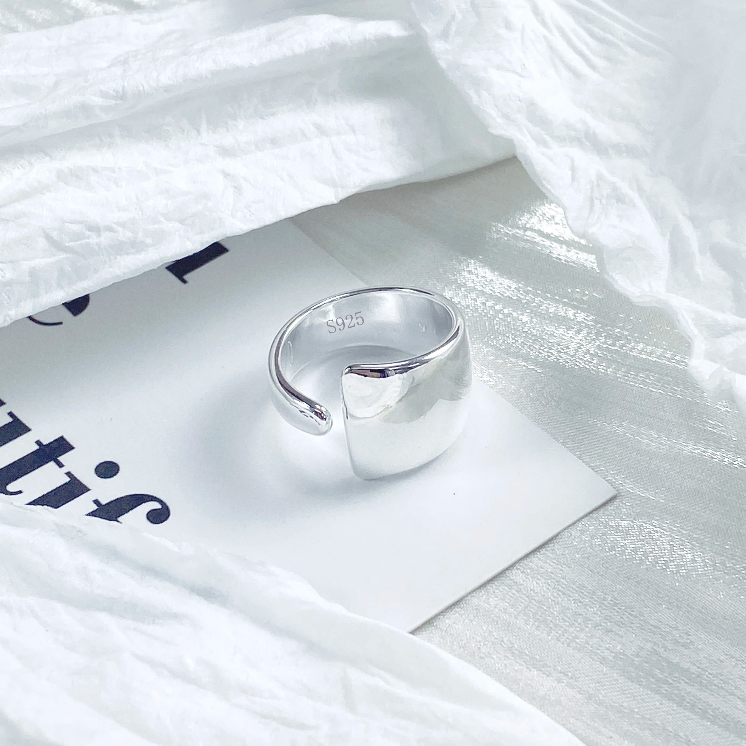 Sterling Silver Pearl Ring
