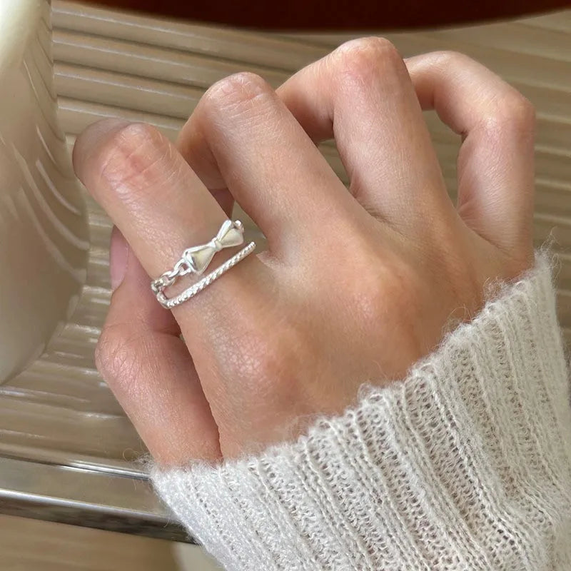 Sterling Silver Pearl Ring