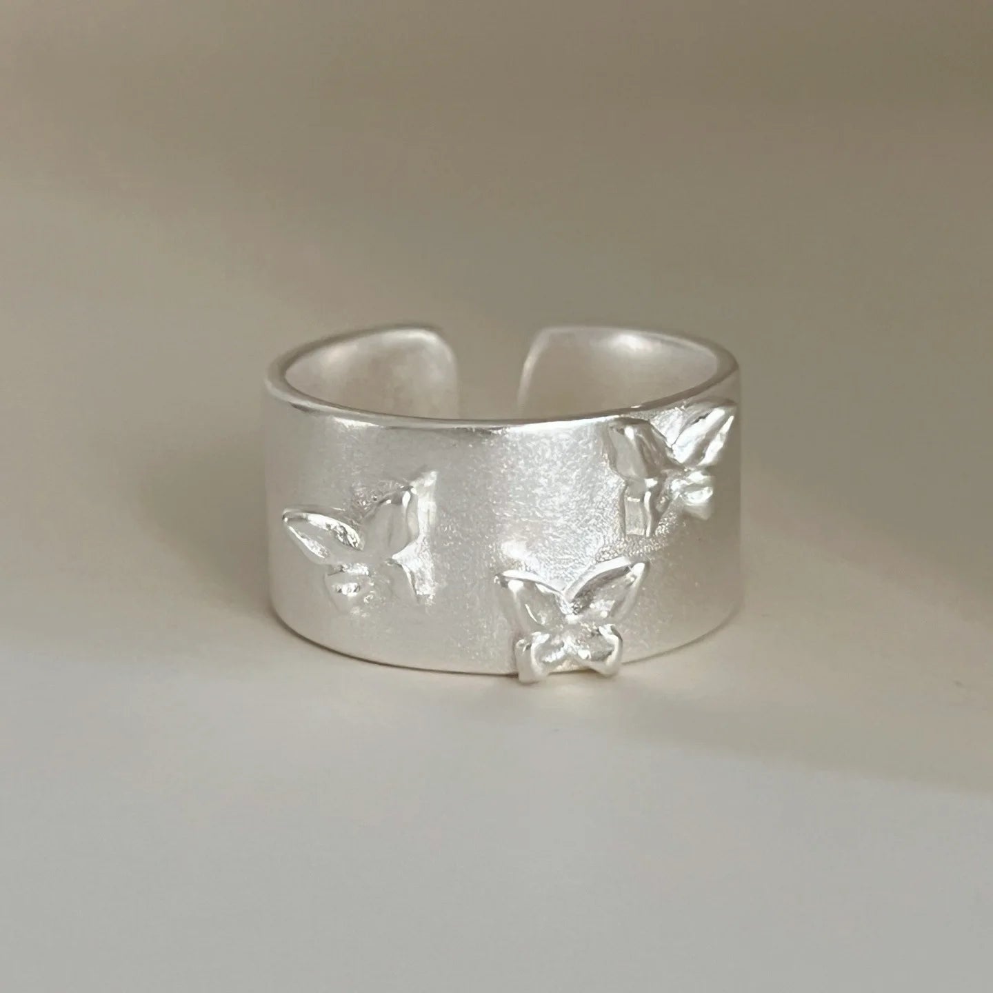 Sterling Silver Pearl Ring