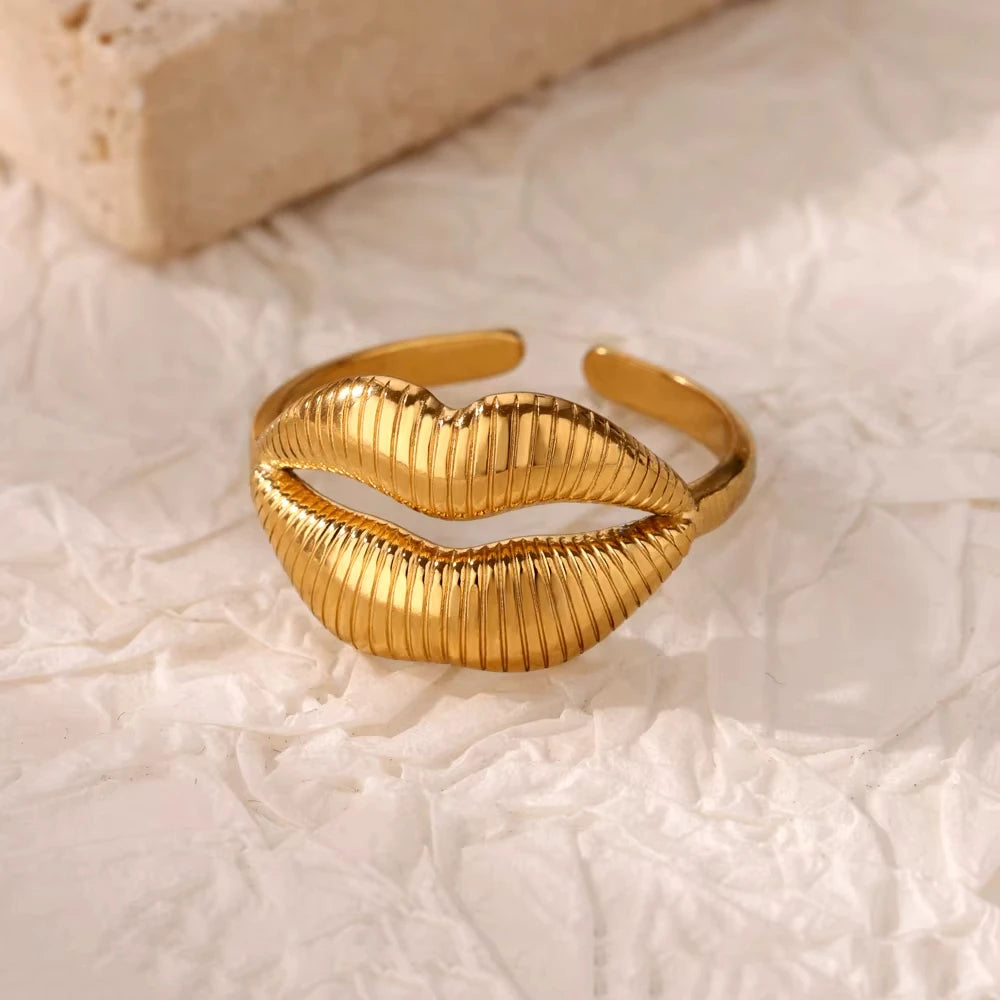 Golden Evil Eye Zircon Ring