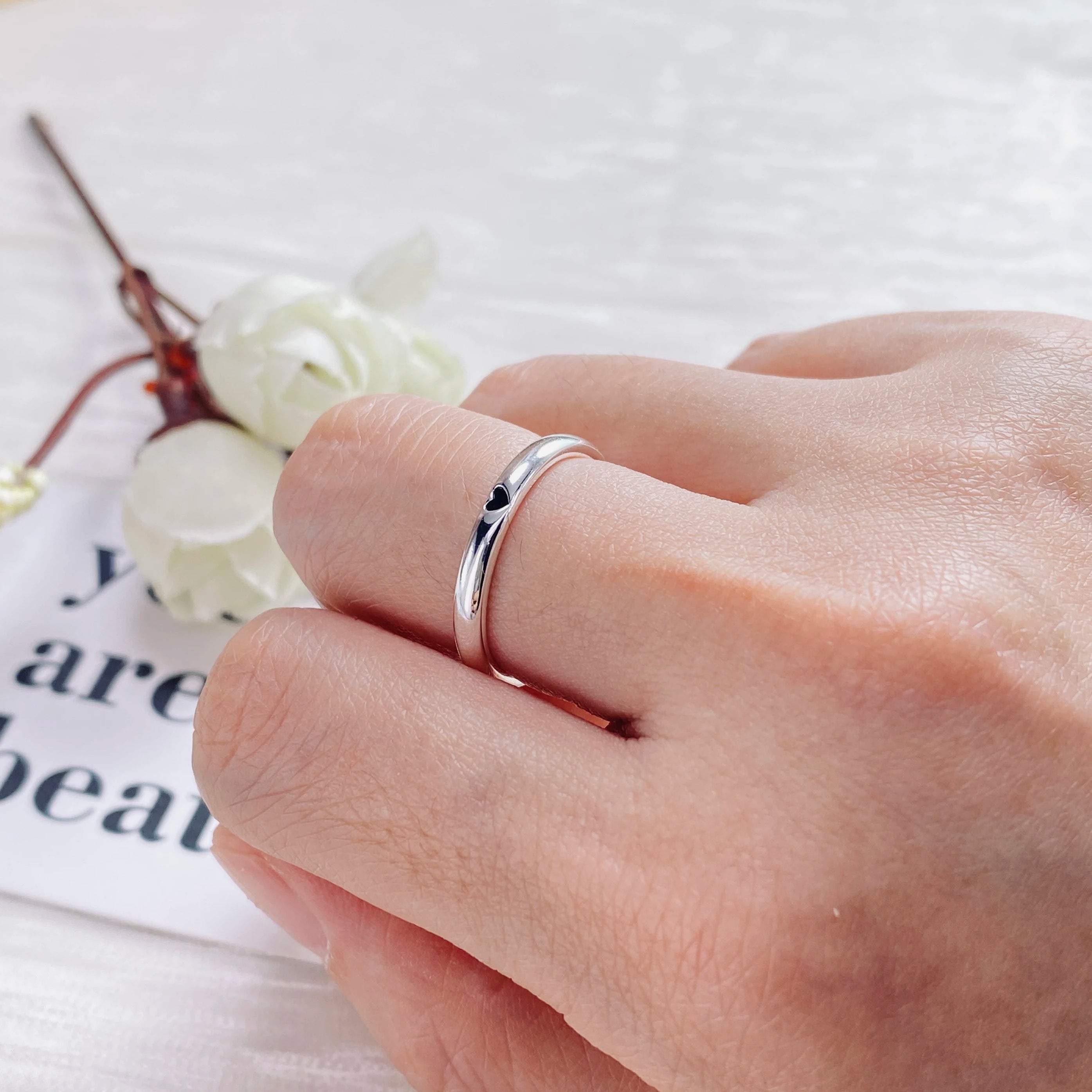Sterling Silver Pearl Ring