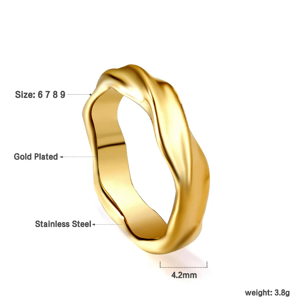 Twisted Heart Ring