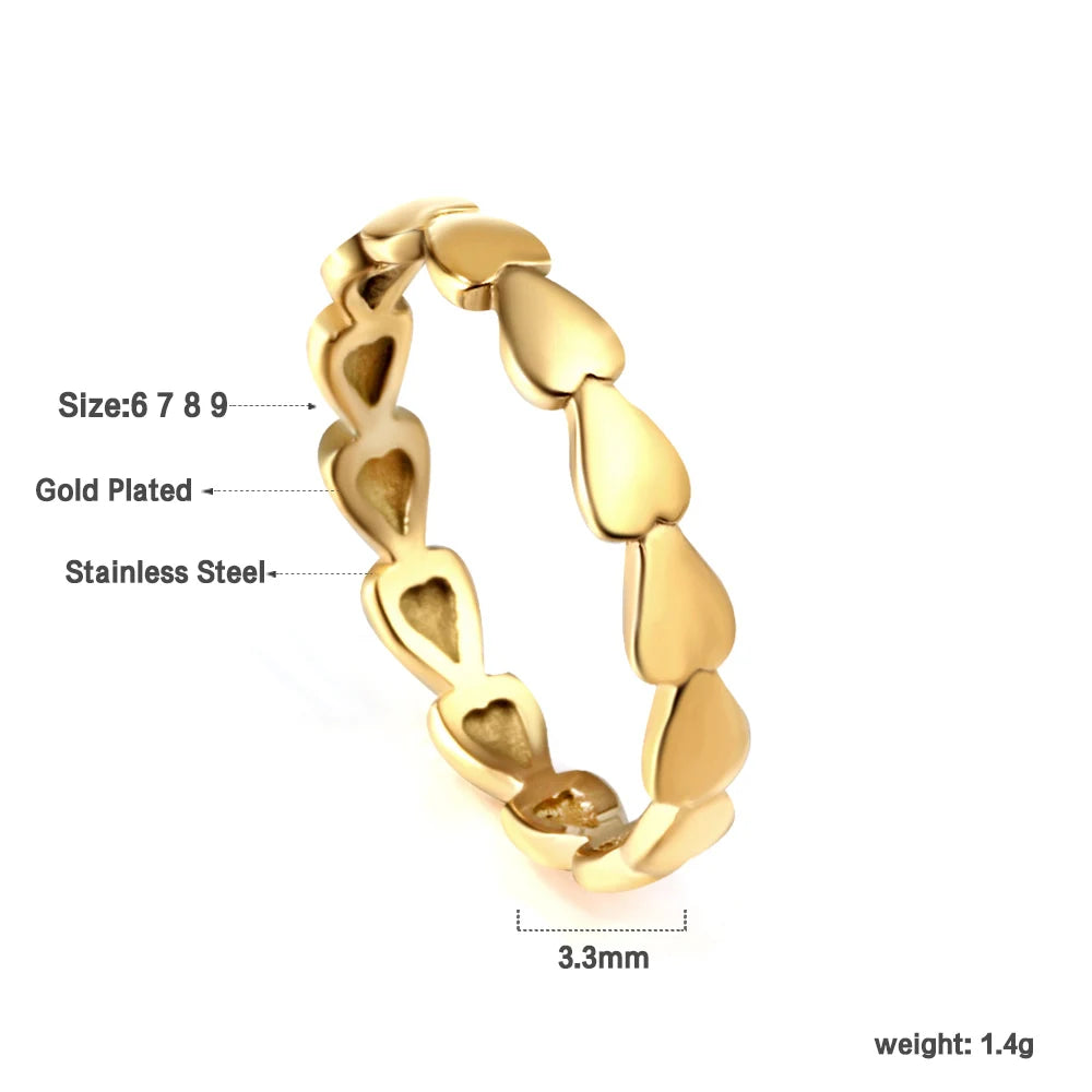 Twisted Heart Ring