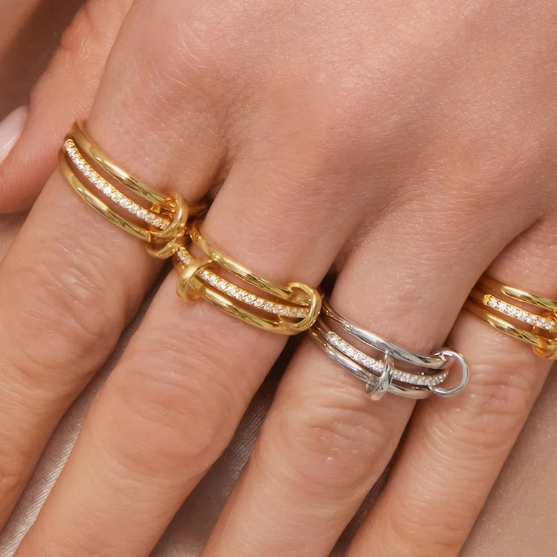 Trinity Zircon Ring