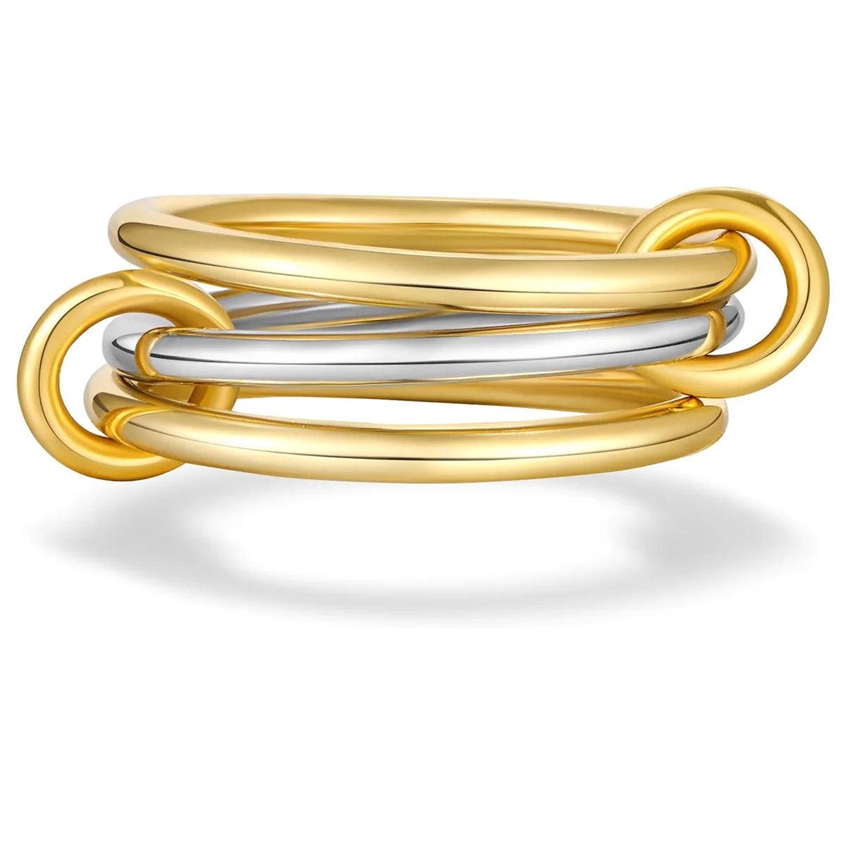 Dual Tone Stack Ring