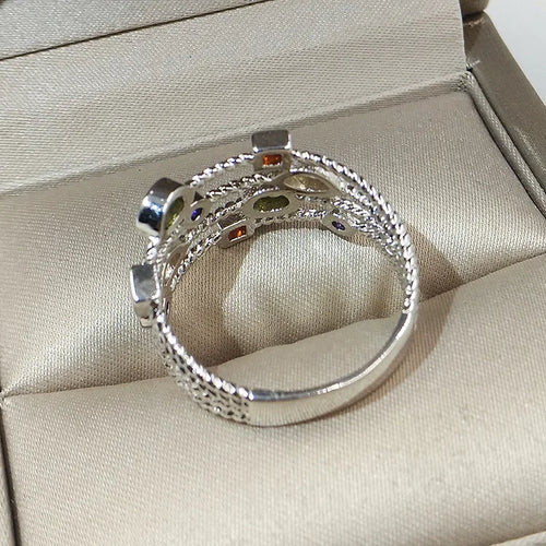 925 Sterling Silver Hollow Ring