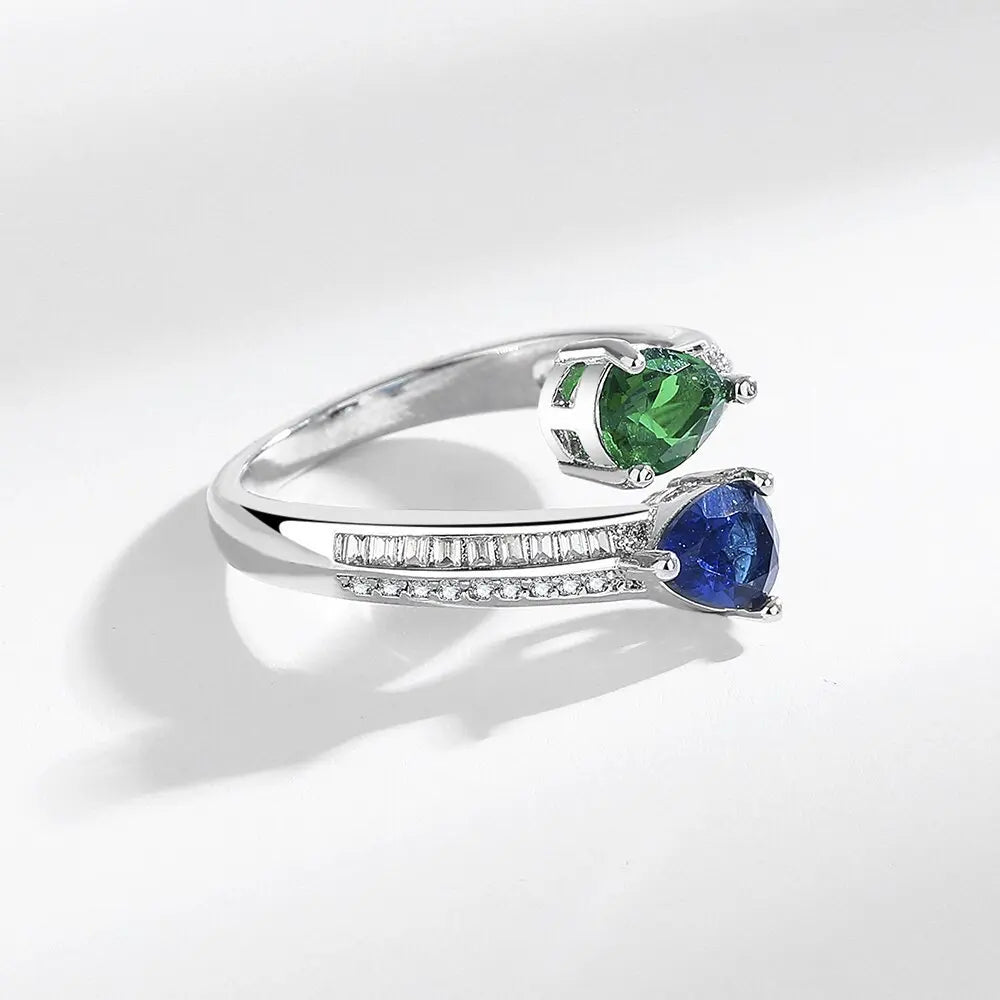 Ocean Zircon Ring