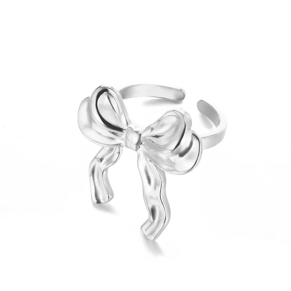 Golden Butterfly Open Ring