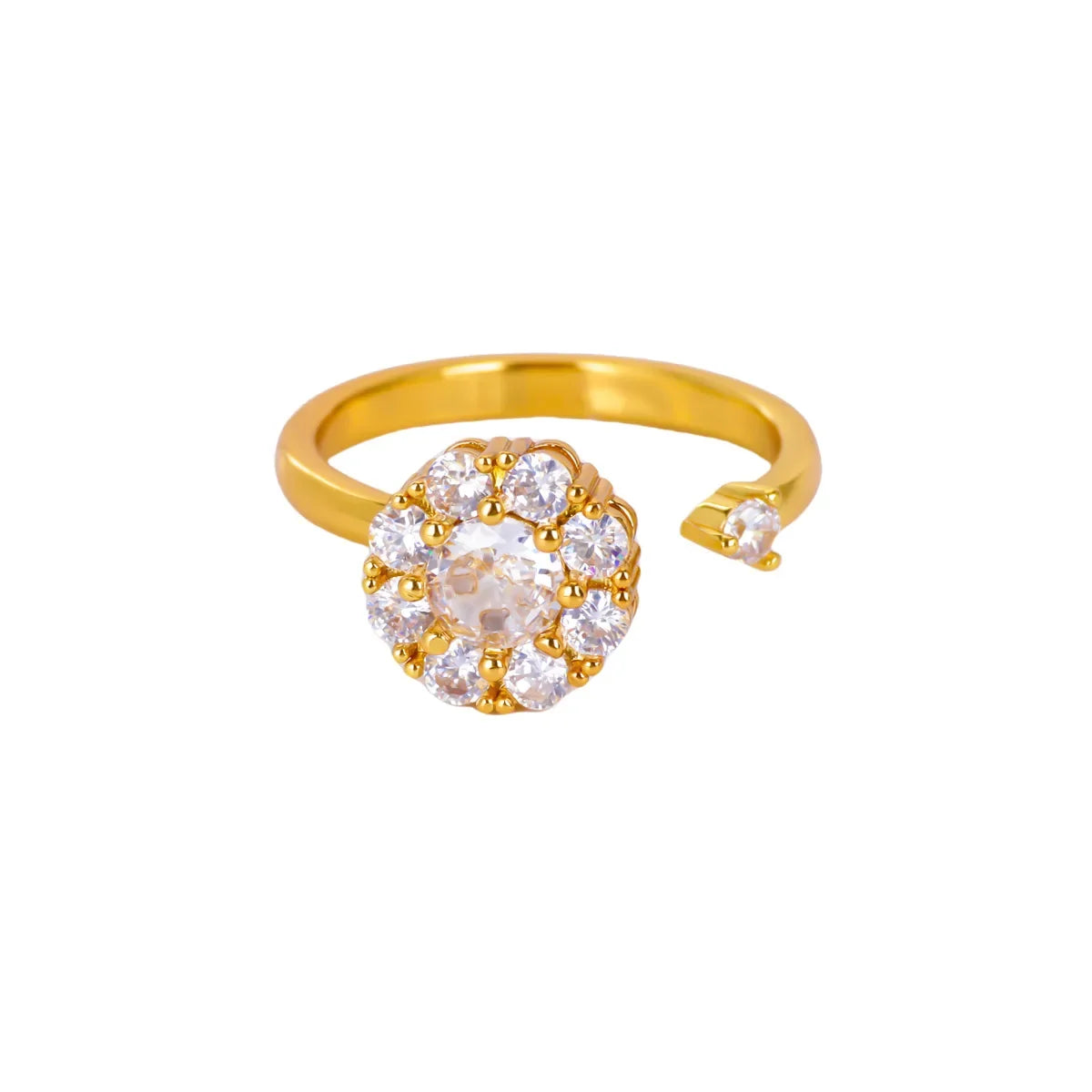 Sunflower Spinner Ring