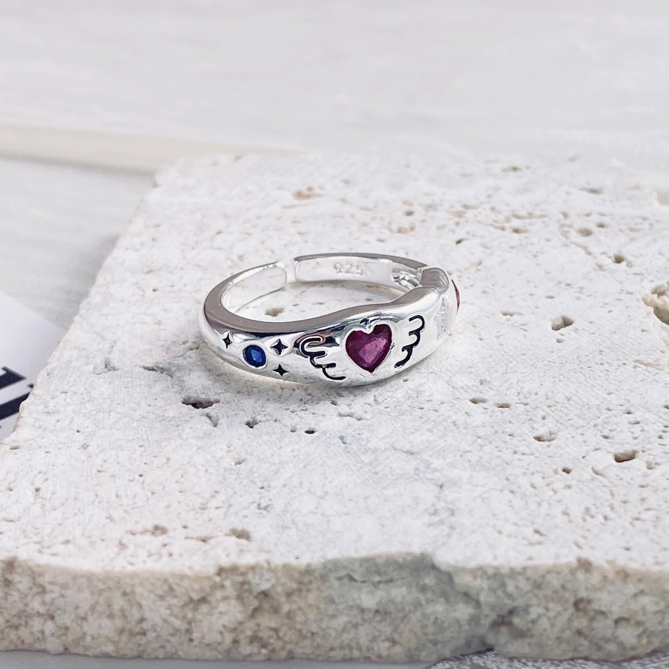 Sterling Silver Pearl Ring